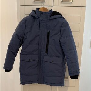 Perry Ellis Boys' Blue Hooded Jacket Size 10/12
